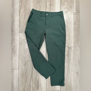 lululemon ABC Pants Classic Fit 32 Dark Green